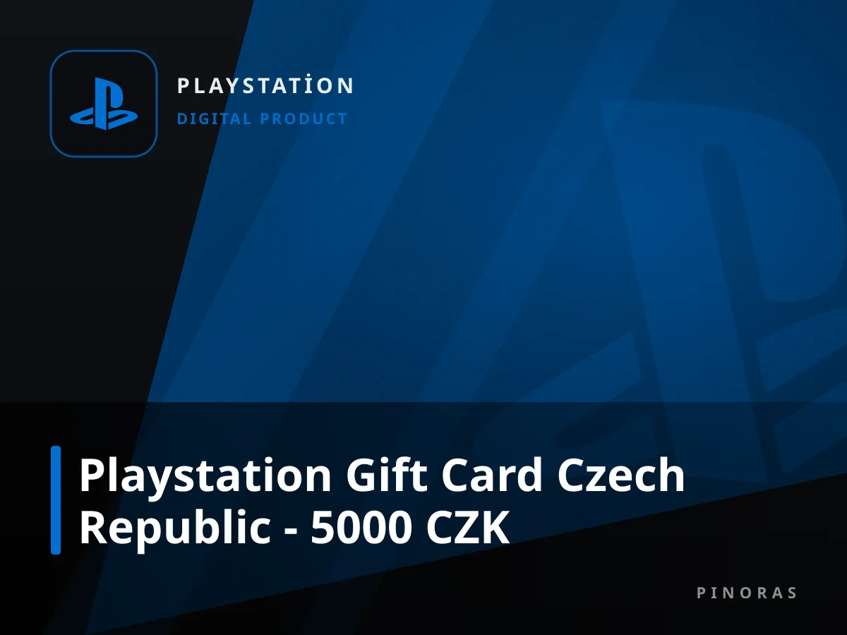 Playstation Gift Card Czech Republic - 5000 CZK — Pinoras