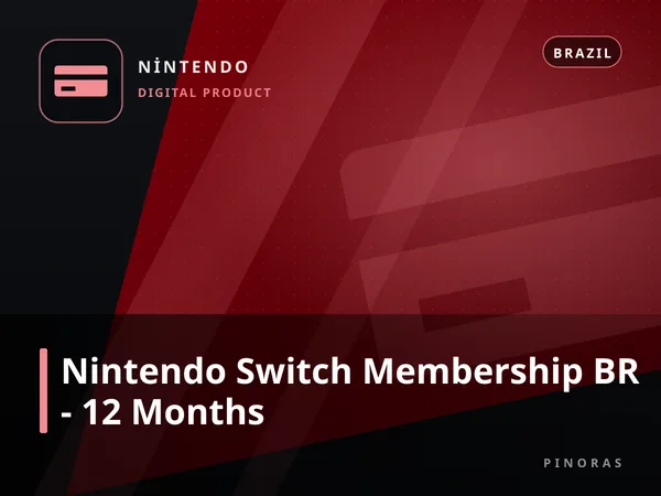 Nintendo Switch Membership BR - 12 Months