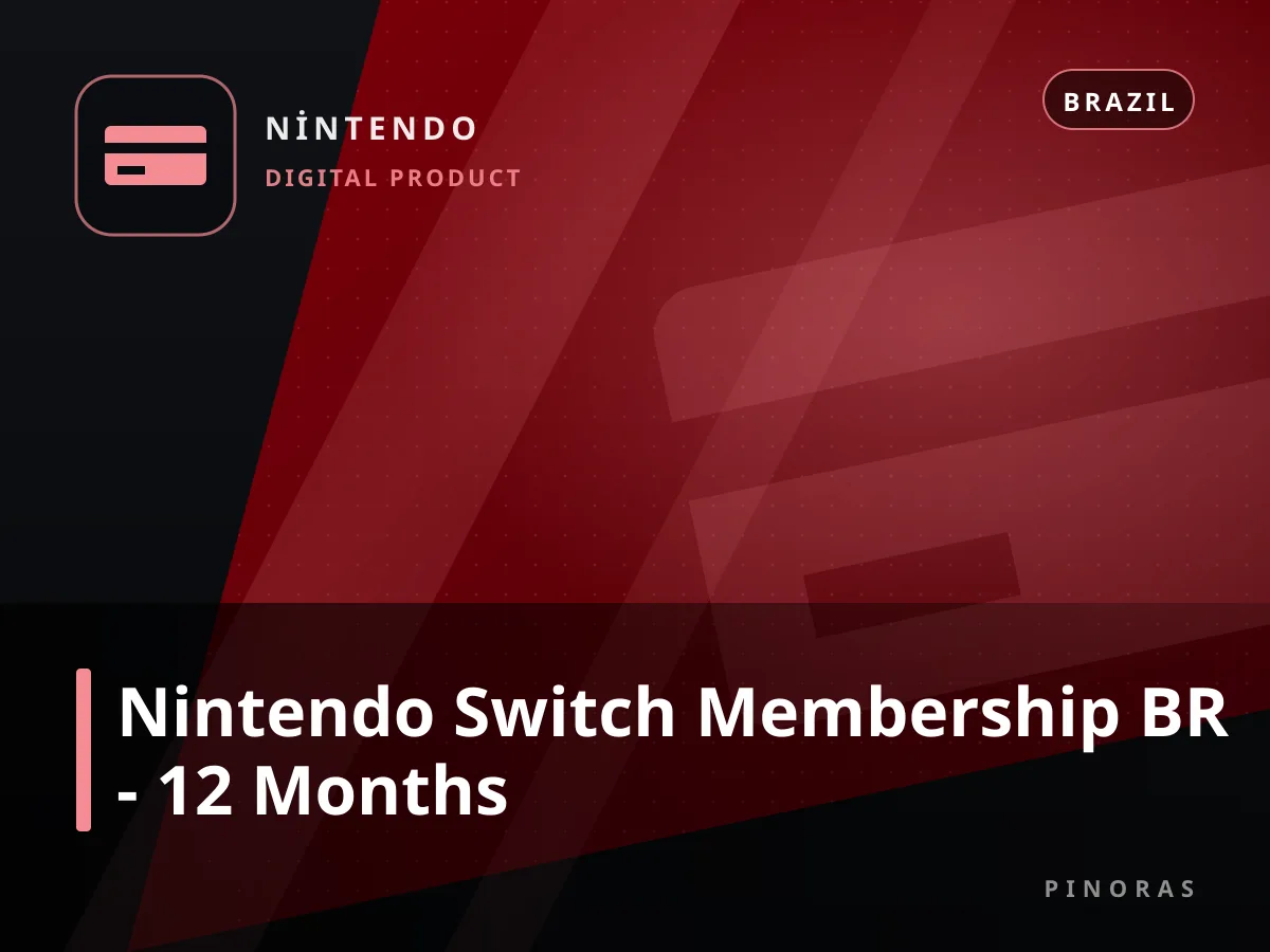 Nintendo Switch Membership BR - 12 Months — Pinoras