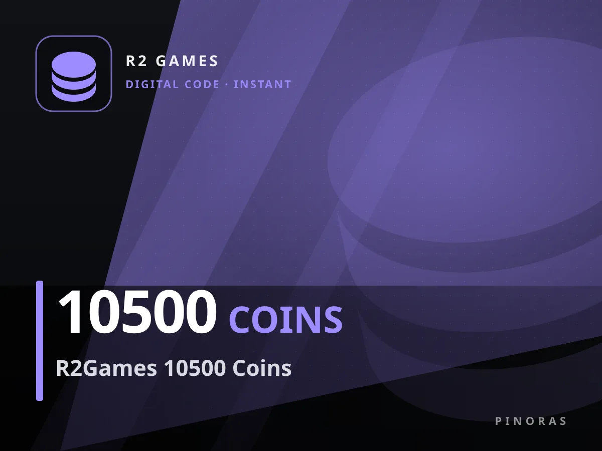 R2Games 10500 Coins — Pinoras