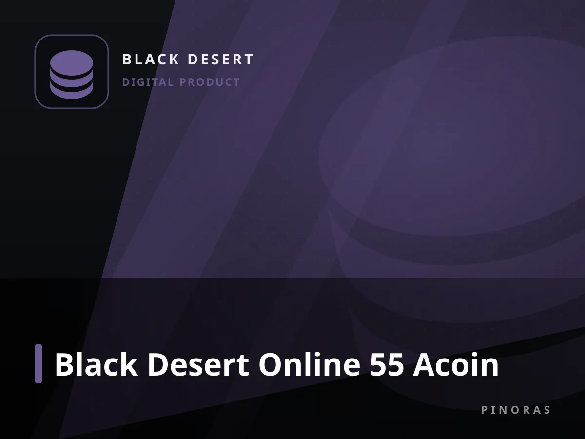 Black Desert Online 55 Acoin — Pinoras
