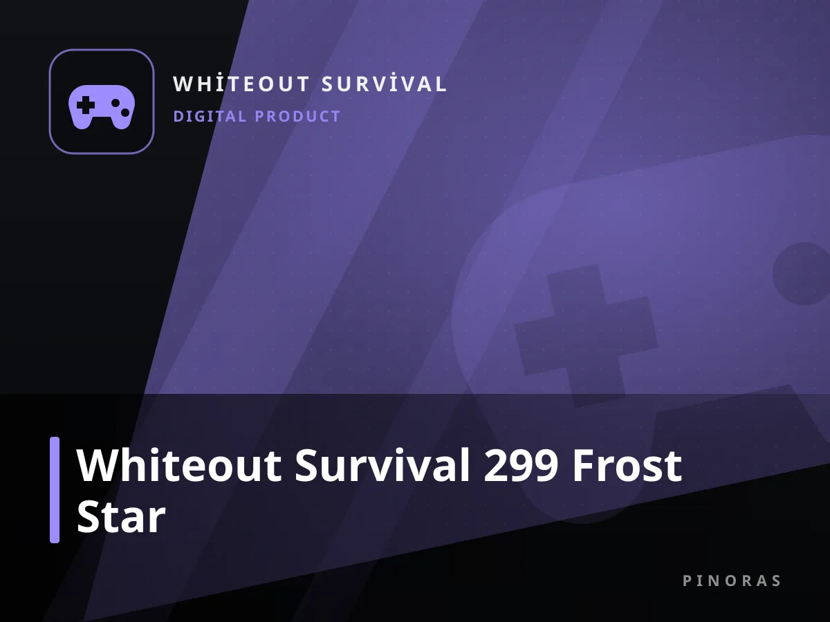 Whiteout Survival 299 Frost Star — Pinoras