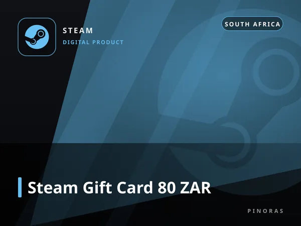 Steam Gift Card 80 ZAR