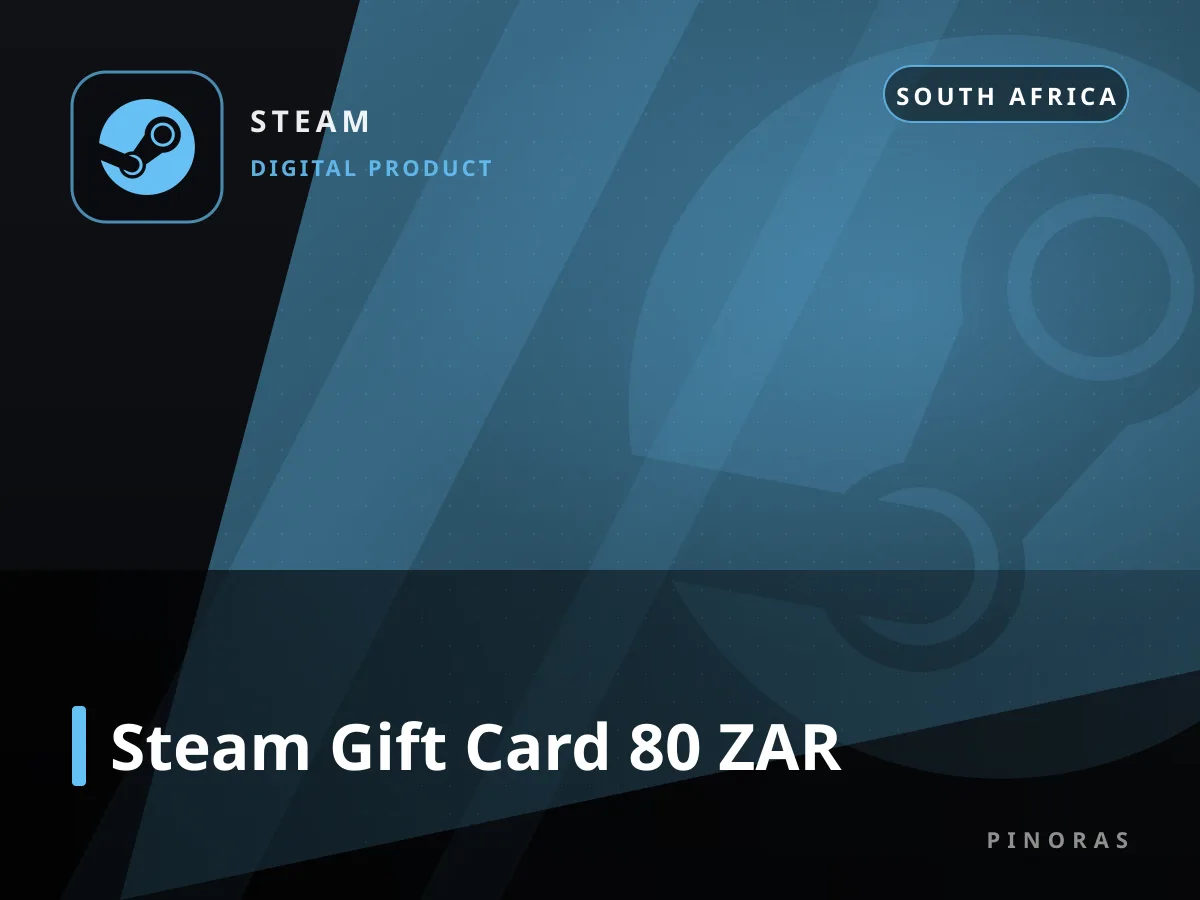 Steam Gift Card 80 ZAR — Pinoras