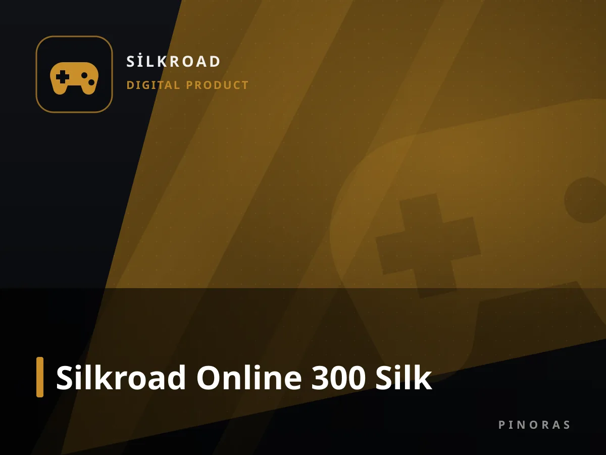 Silkroad Online 300 Silk — Pinoras