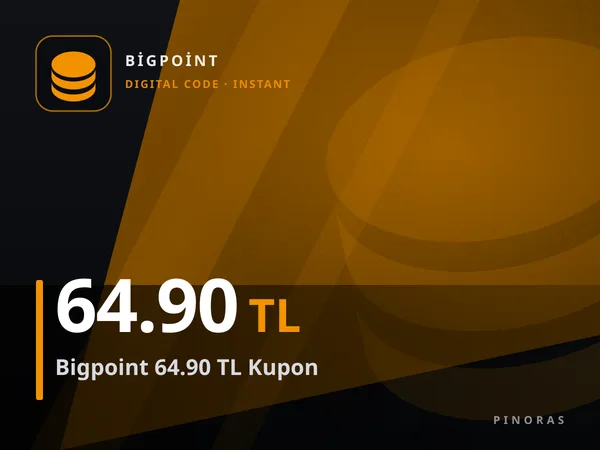 Bigpoint 64.90 TL Kupon