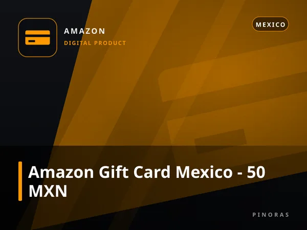 Amazon Gift Card Mexico - 50 MXN
