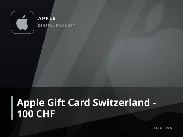 Apple Gift Card Switzerland - 100 CHF