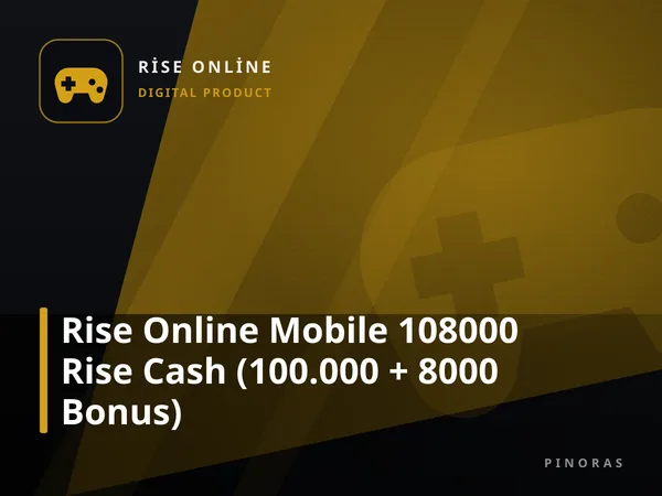 Rise Online Mobile 108000 Rise Cash (100.000 + 8000 Bonus)