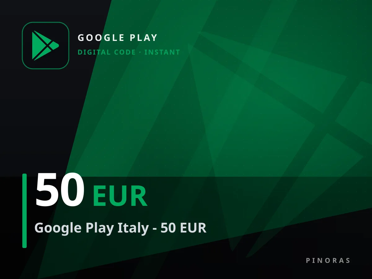Google Play Italy - 50 EUR — Pinoras