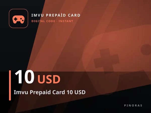 Imvu Prepaid Card 10 USD