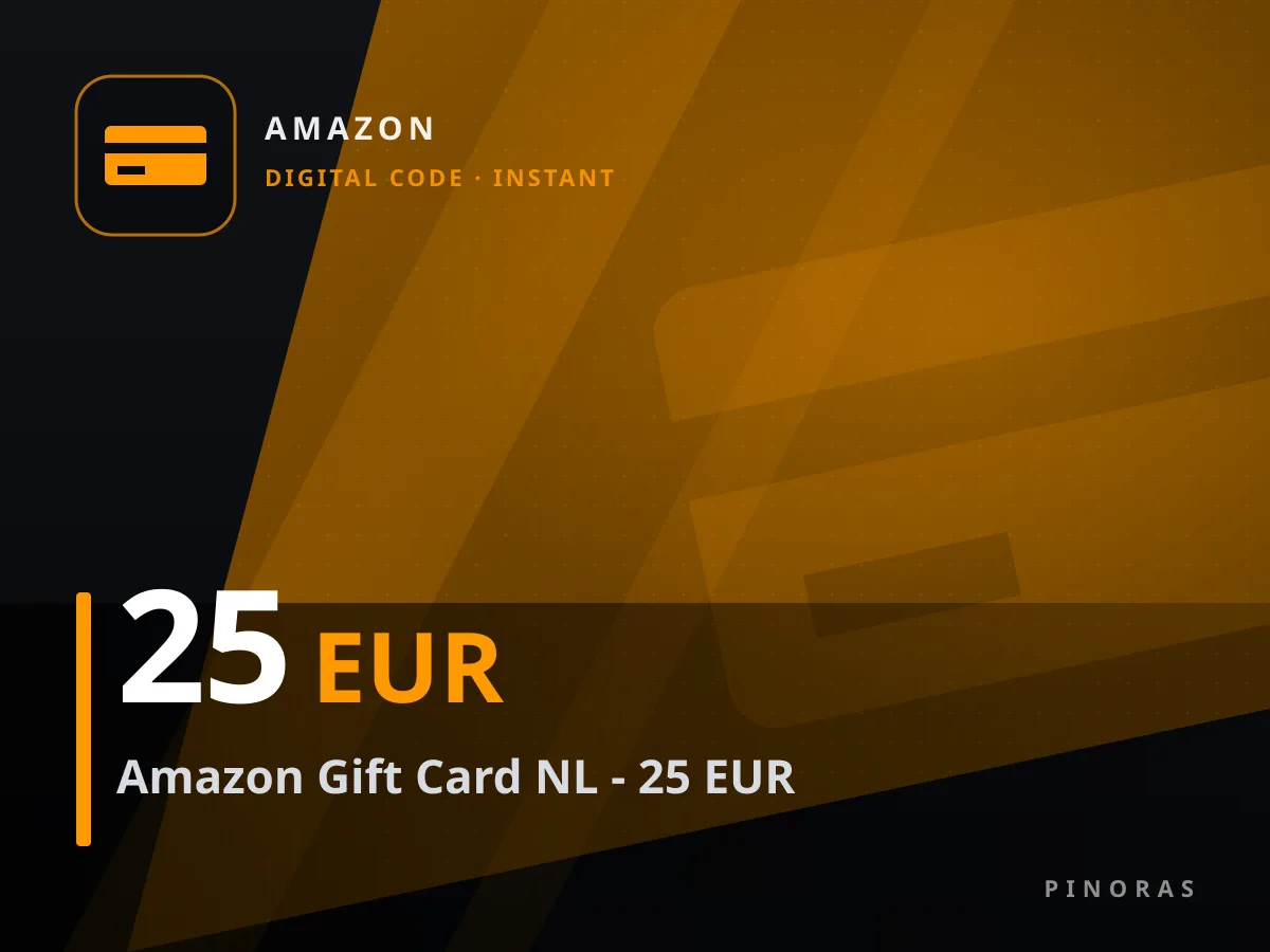 Amazon Gift Card NL - 25 EUR — Pinoras