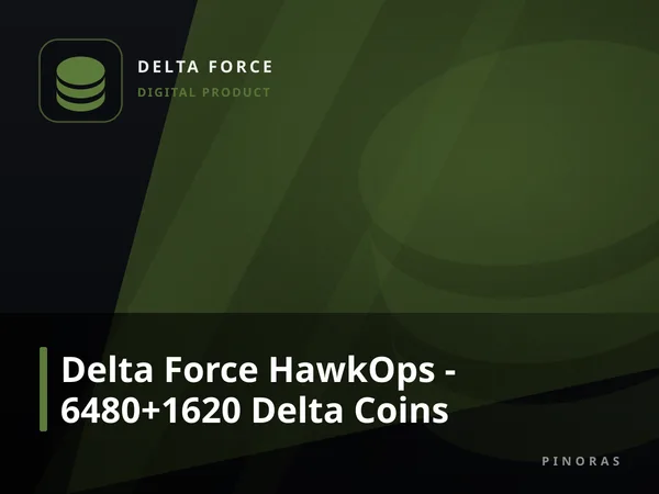 Delta Force HawkOps - 6480+1620 Delta Coins