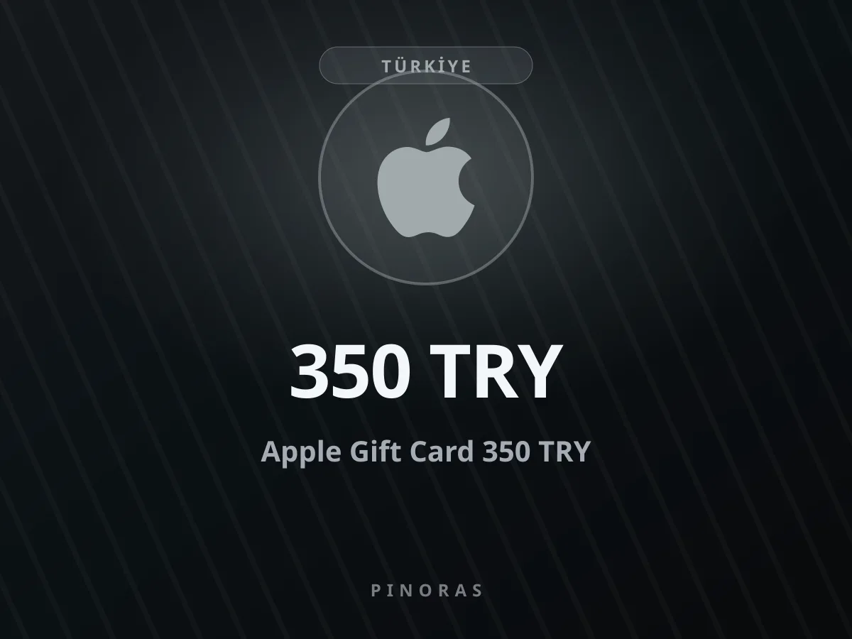 Apple Gift Card 350 TRY — Pinoras