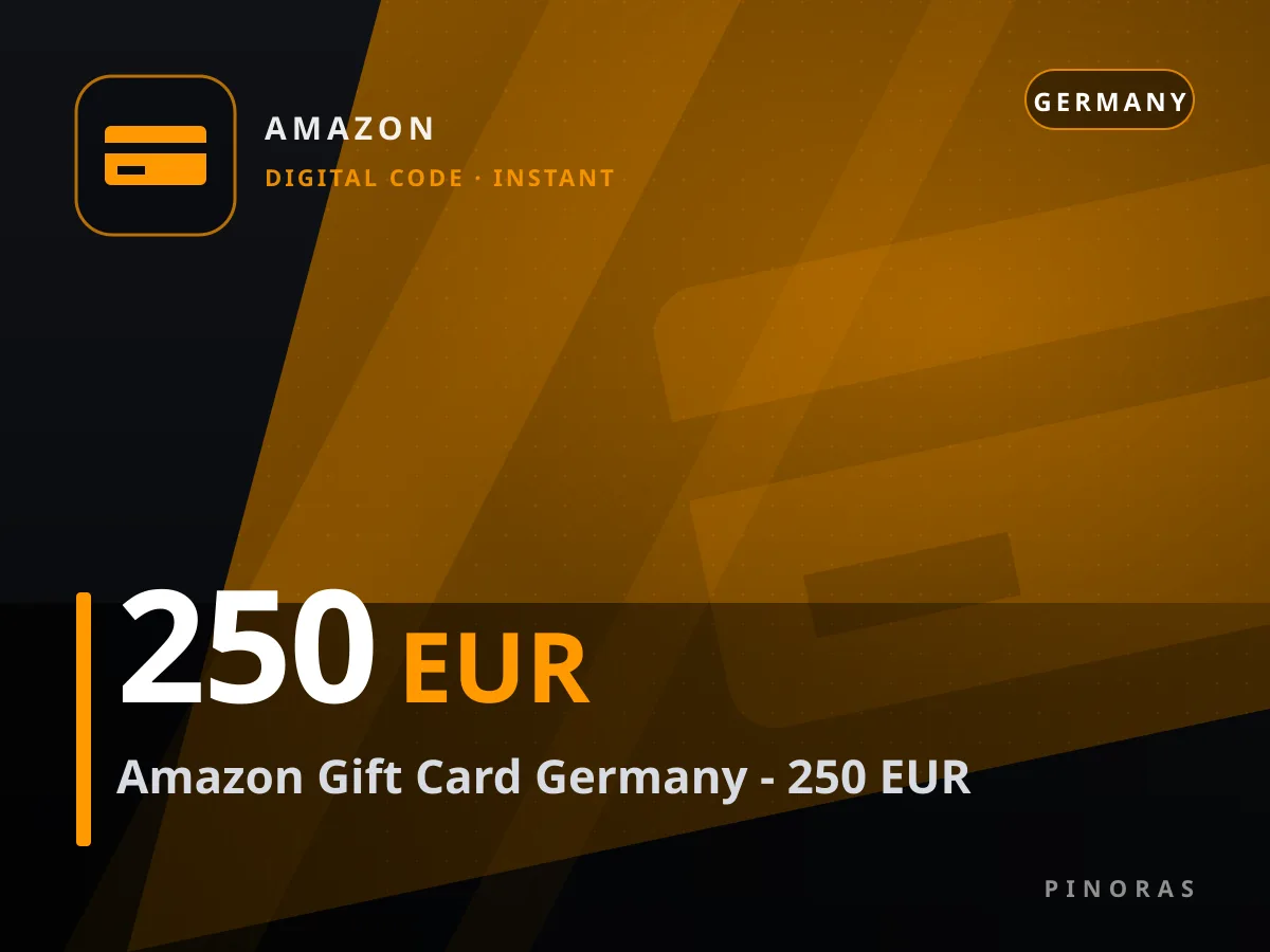 Amazon Gift Card Germany - 250 EUR — Pinoras