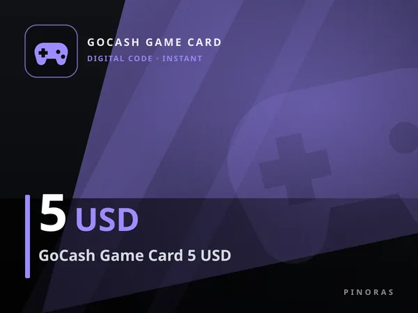 GoCash Game Card 5 USD