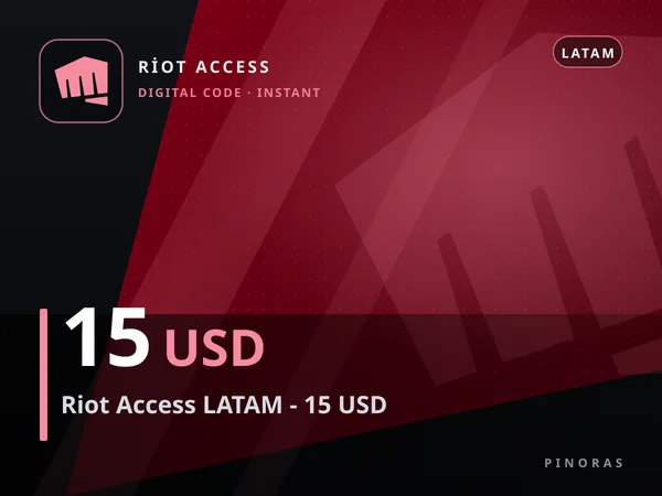 Riot Access LATAM - 15 USD
