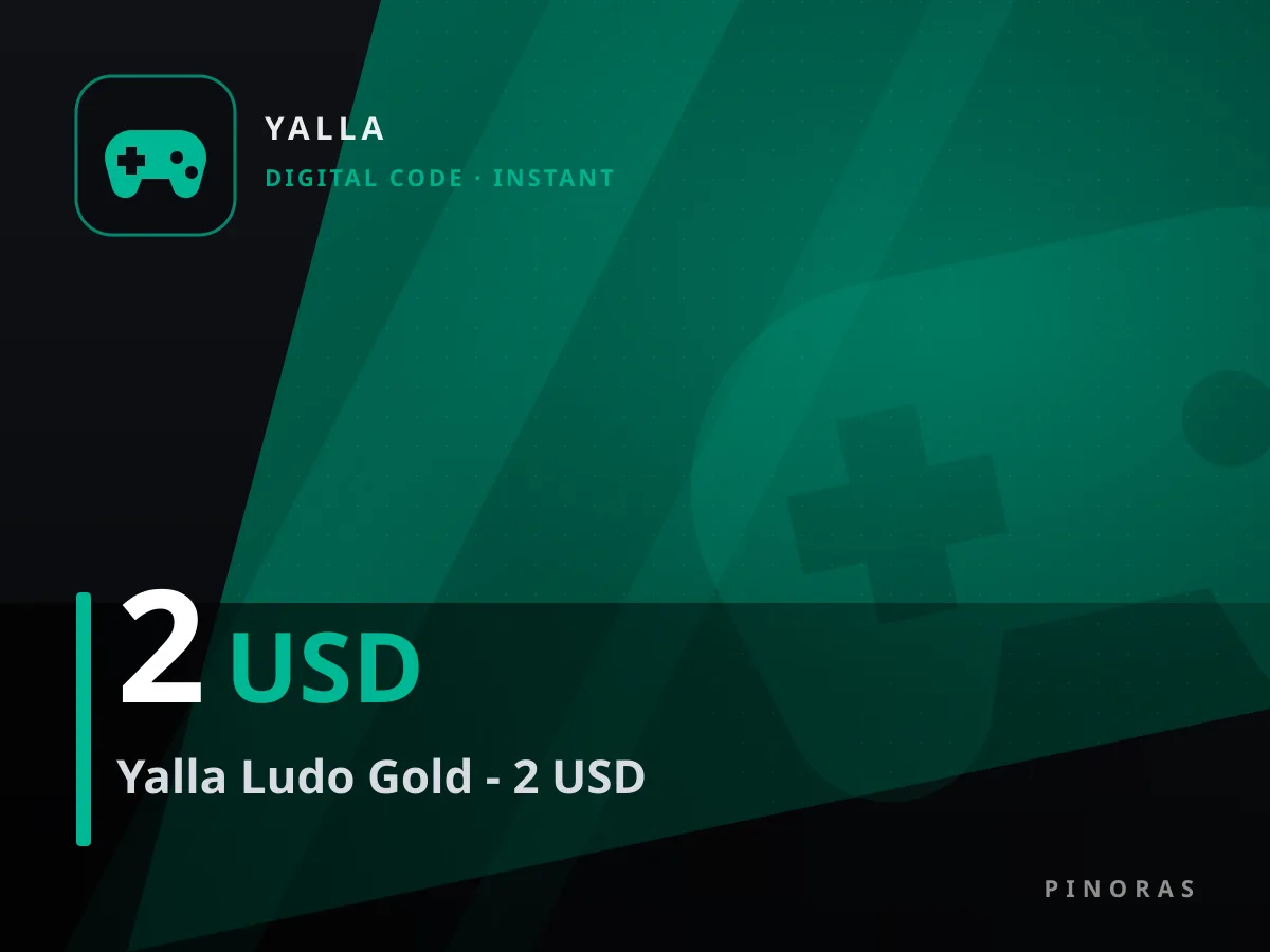 Yalla Ludo Gold - 2 USD — Pinoras