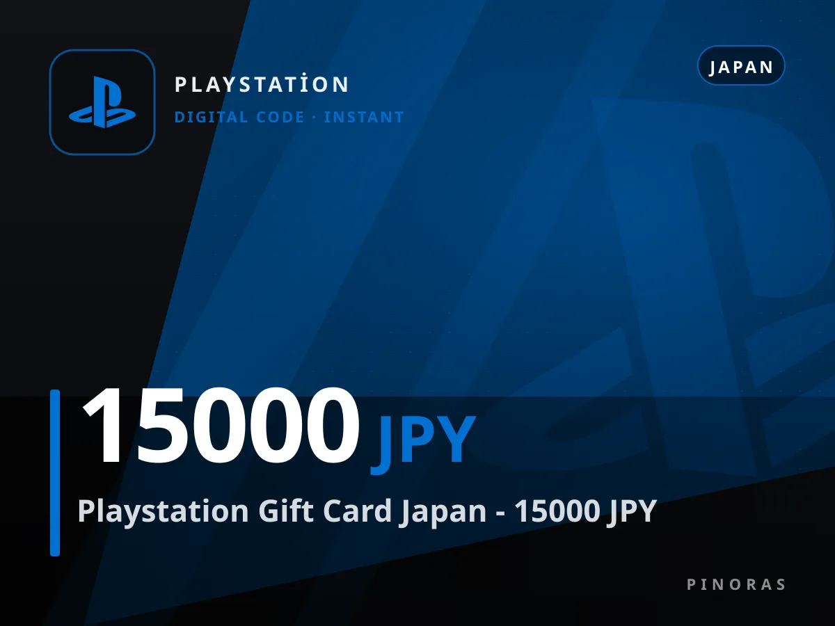 Playstation Gift Card Japan - 15000 JPY — Pinoras