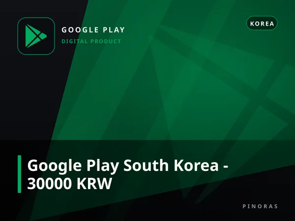Google Play South Korea - 30000 KRW