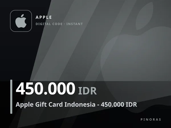 Apple Gift Card Indonesia - 450.000 IDR