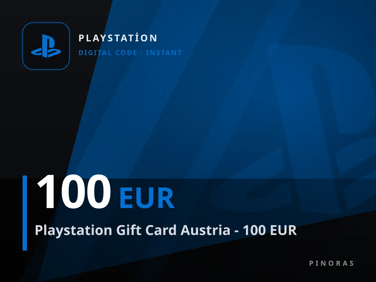 Playstation Gift Card Austria - 100 EUR — Pinoras