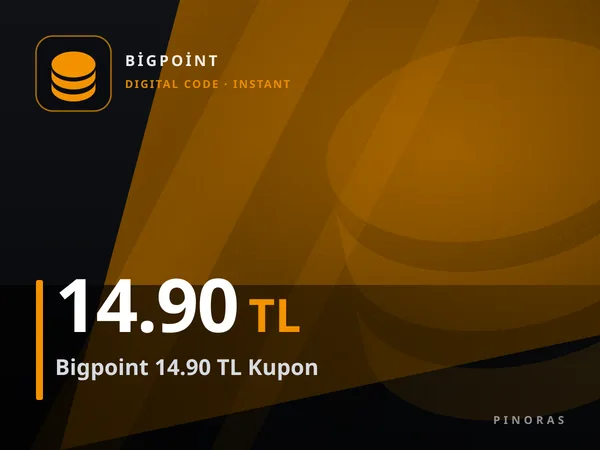Bigpoint 14.90 TL Kupon