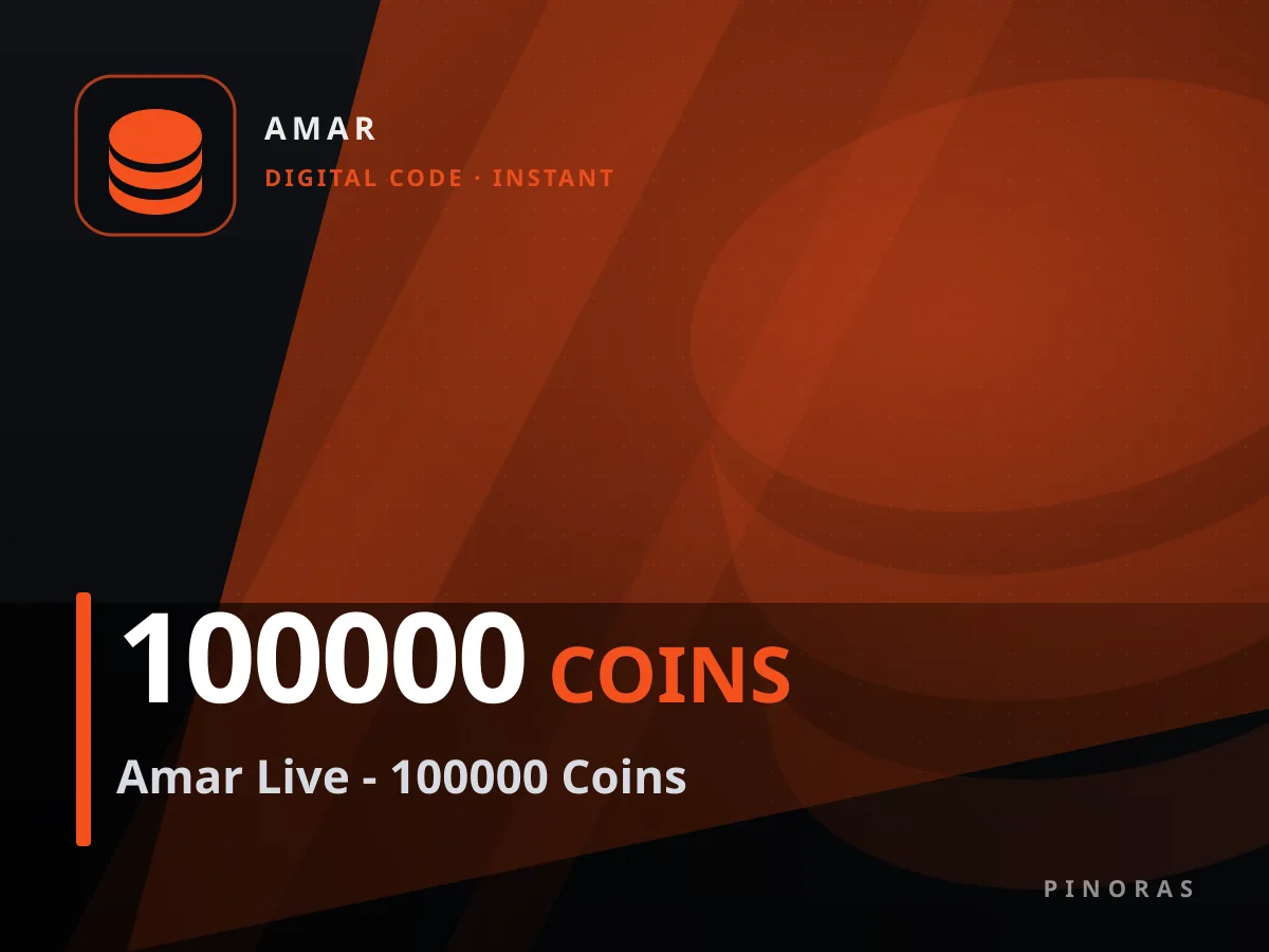 Amar Live - 100000 Coins — Pinoras