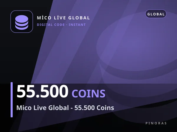 Mico Live Global - 55.500 Coins