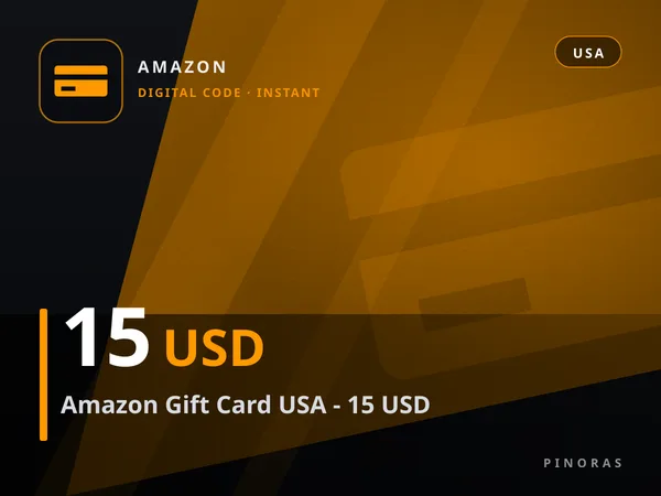 Amazon Gift Card USA - 15 USD