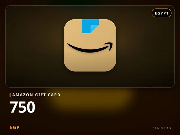 Amazon Gift Card Egypt - 750 EGP