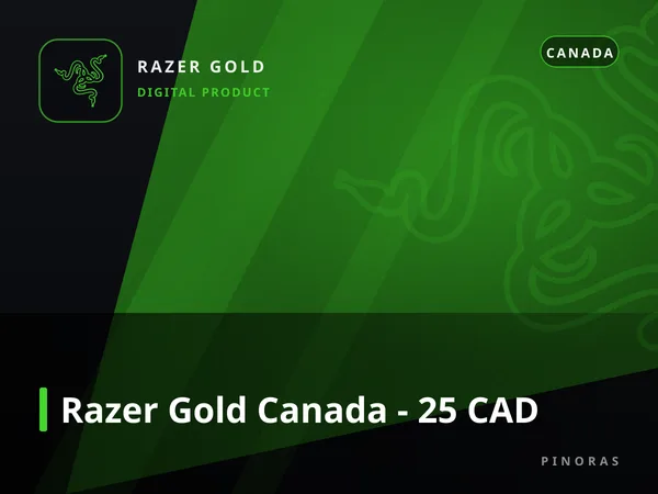 Razer Gold Canada - 25 CAD
