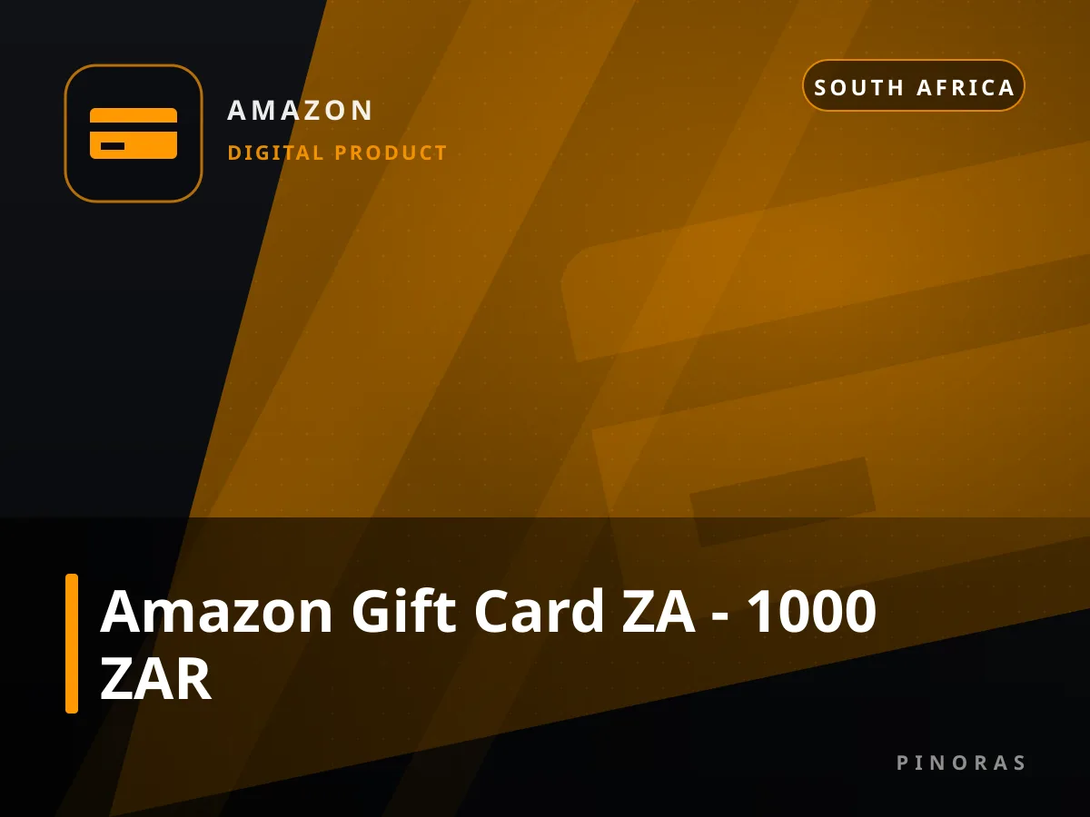 Amazon Gift Card ZA - 1000 ZAR — Pinoras