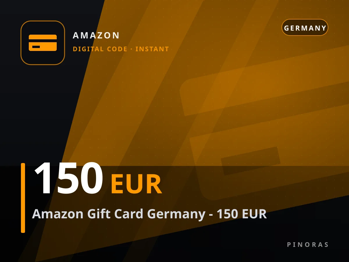 Amazon Gift Card Germany - 150 EUR — Pinoras