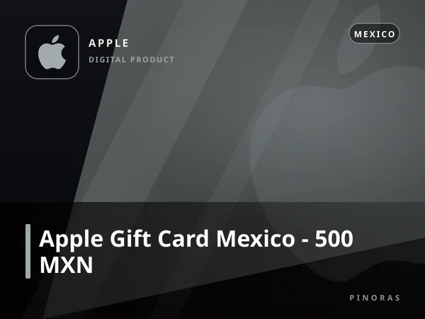 Apple Gift Card Mexico - 500 MXN