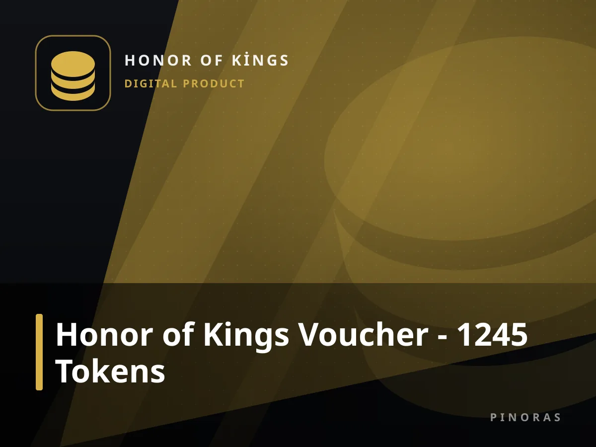 Honor of Kings Voucher - 1245 Tokens — Pinoras