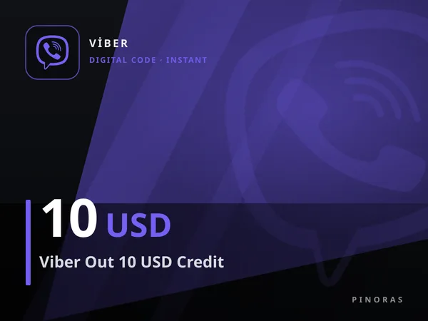Viber Out 10 USD Credit
