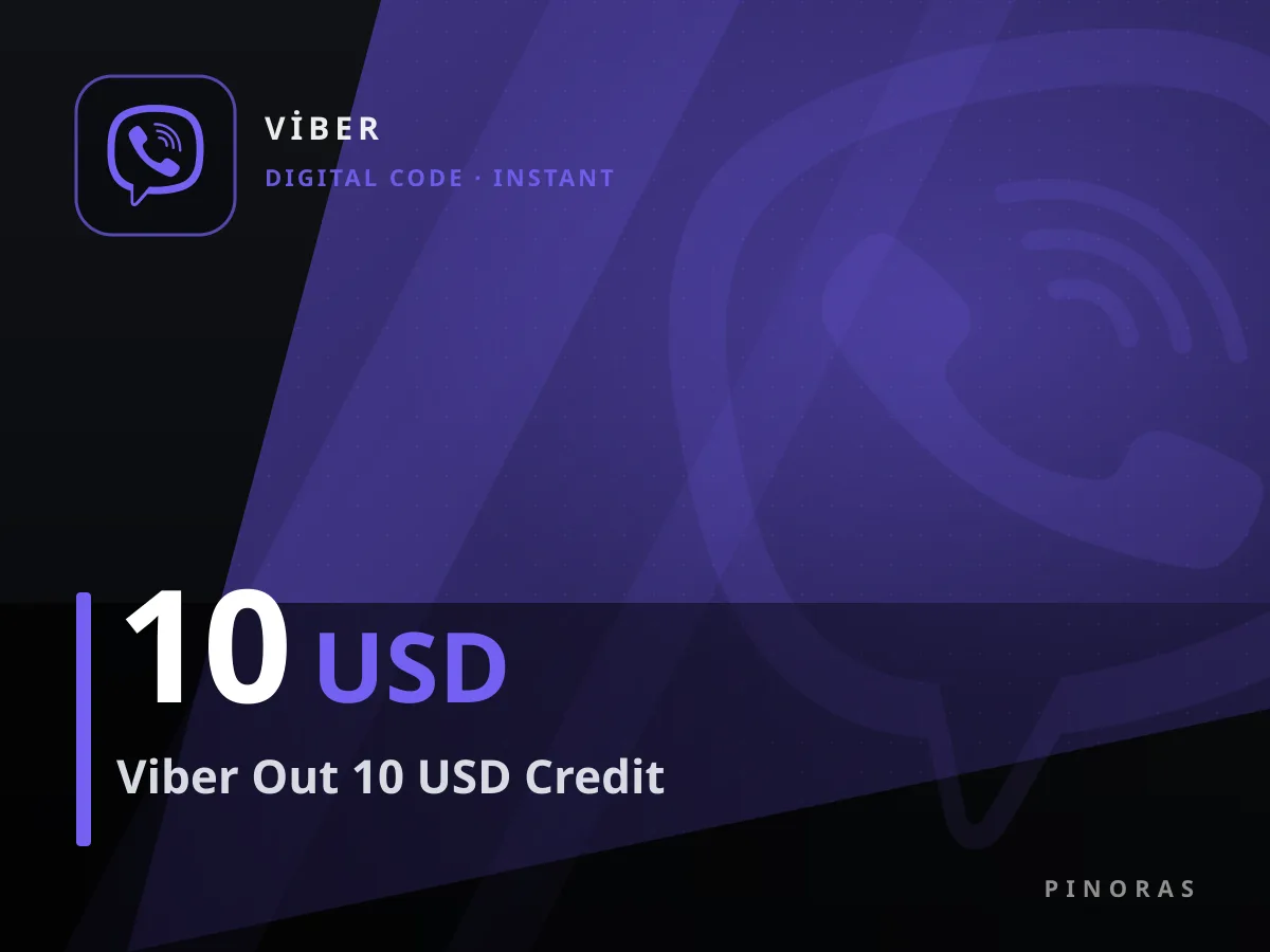 Viber Out 10 USD Credit — Pinoras