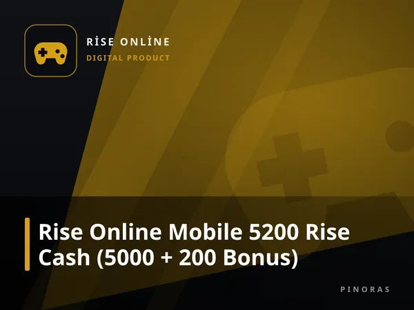 Rise Online Mobile 5200 Rise Cash (5000 + 200 Bonus)