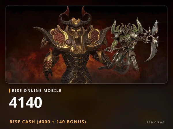 Rise Online Mobile 4140 Rise Cash (4000 + 140 Bonus)
