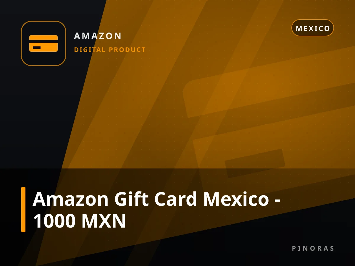 Amazon Gift Card Mexico - 1000 MXN — Pinoras
