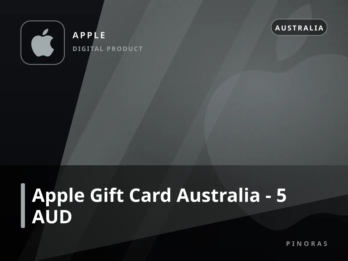 Apple Gift Card Australia - 5 AUD — Pinoras
