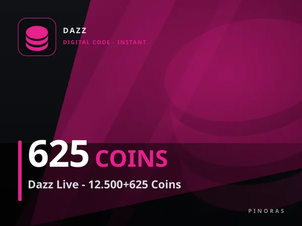 Dazz Live - 12.500+625 Coins