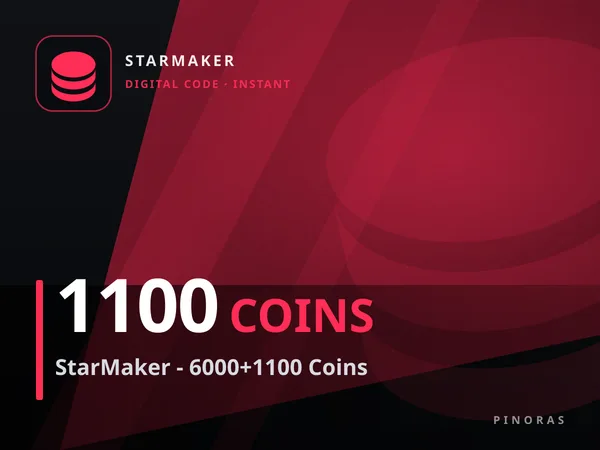 StarMaker - 6000+1100 Coins