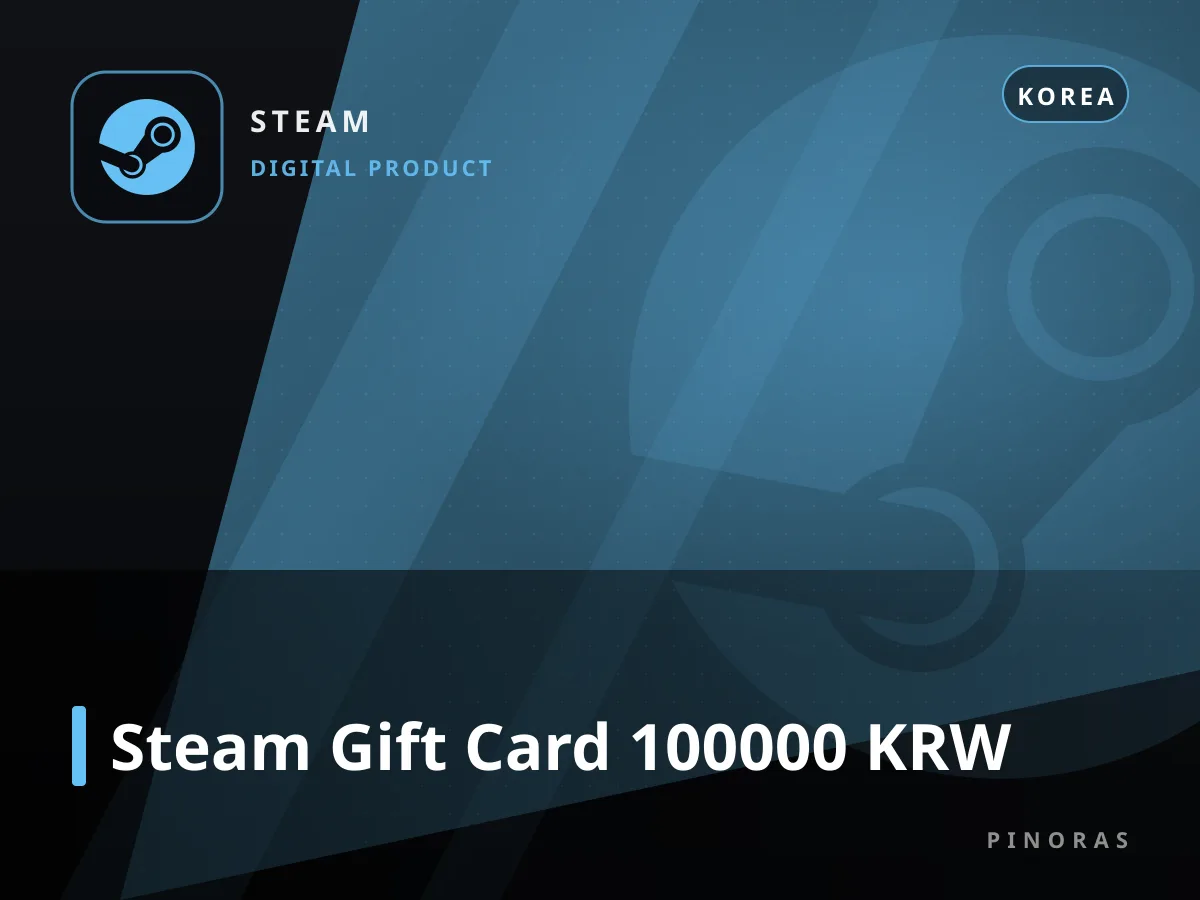 Steam Gift Card 100000 KRW — Pinoras