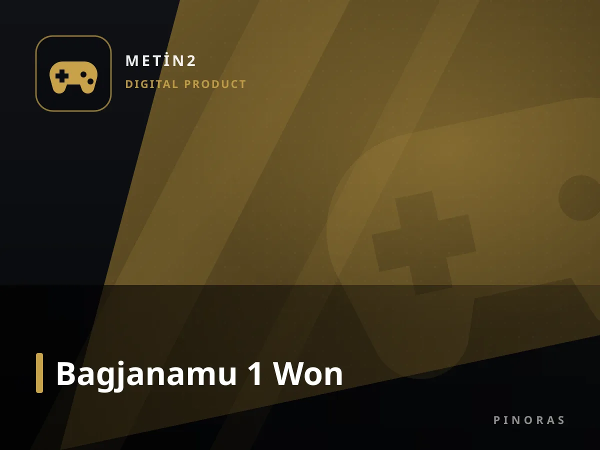 Bagjanamu 1 Won — Pinoras