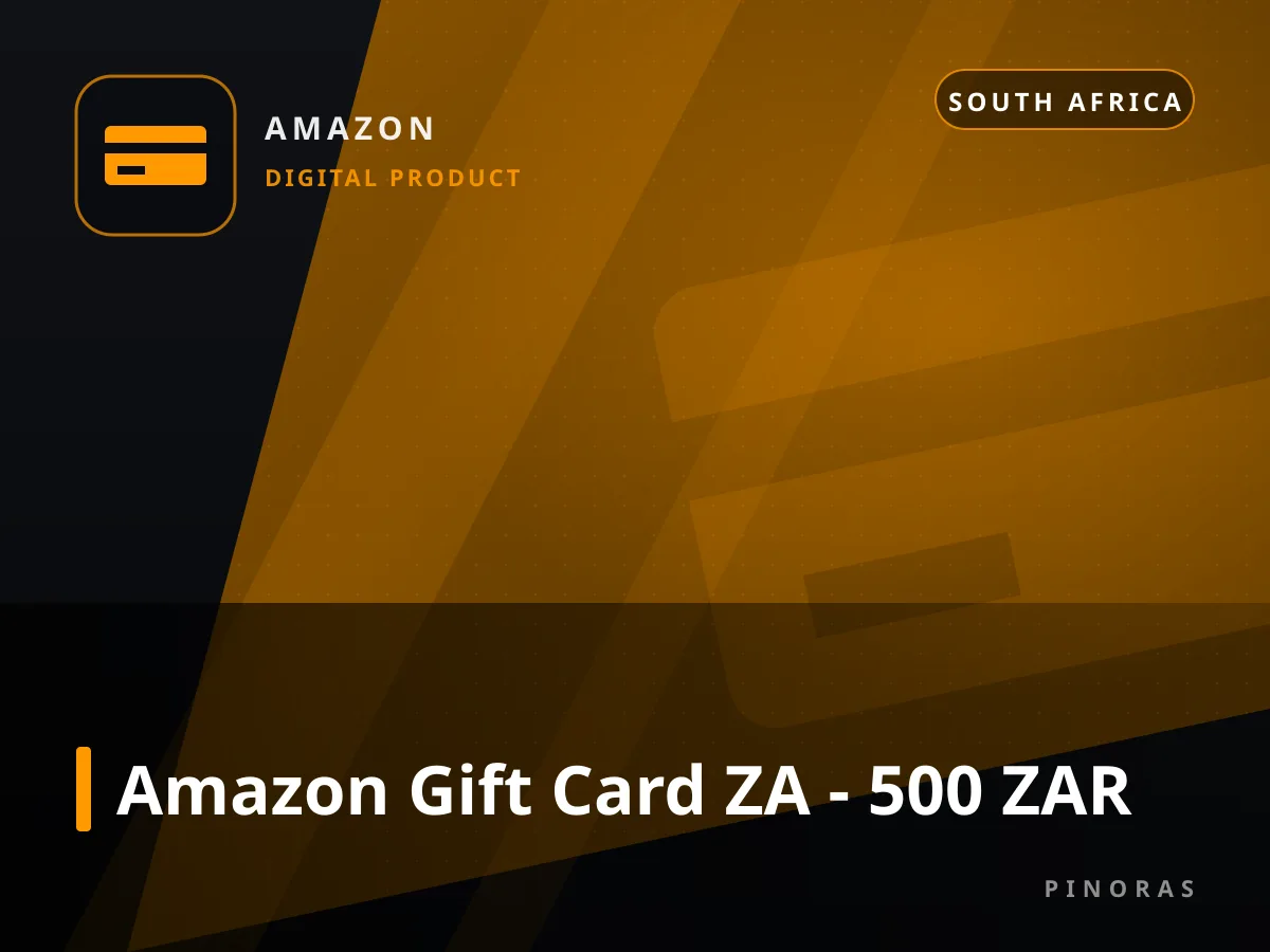Amazon Gift Card ZA - 500 ZAR — Pinoras