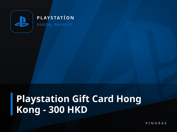 Playstation Gift Card Hong Kong - 300 HKD
