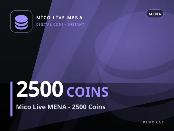 Mico Live MENA - 2500 Coins
