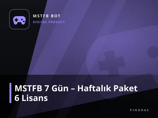 MSTFB 7 Gün – Haftalık Paket 6 Lisans